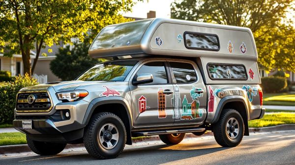 Attirez tous les regards avec des stickers sur votre camionnette