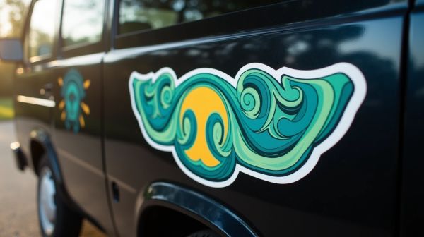 Des stickers personnalisés pour camionnette qui attractent l'attention